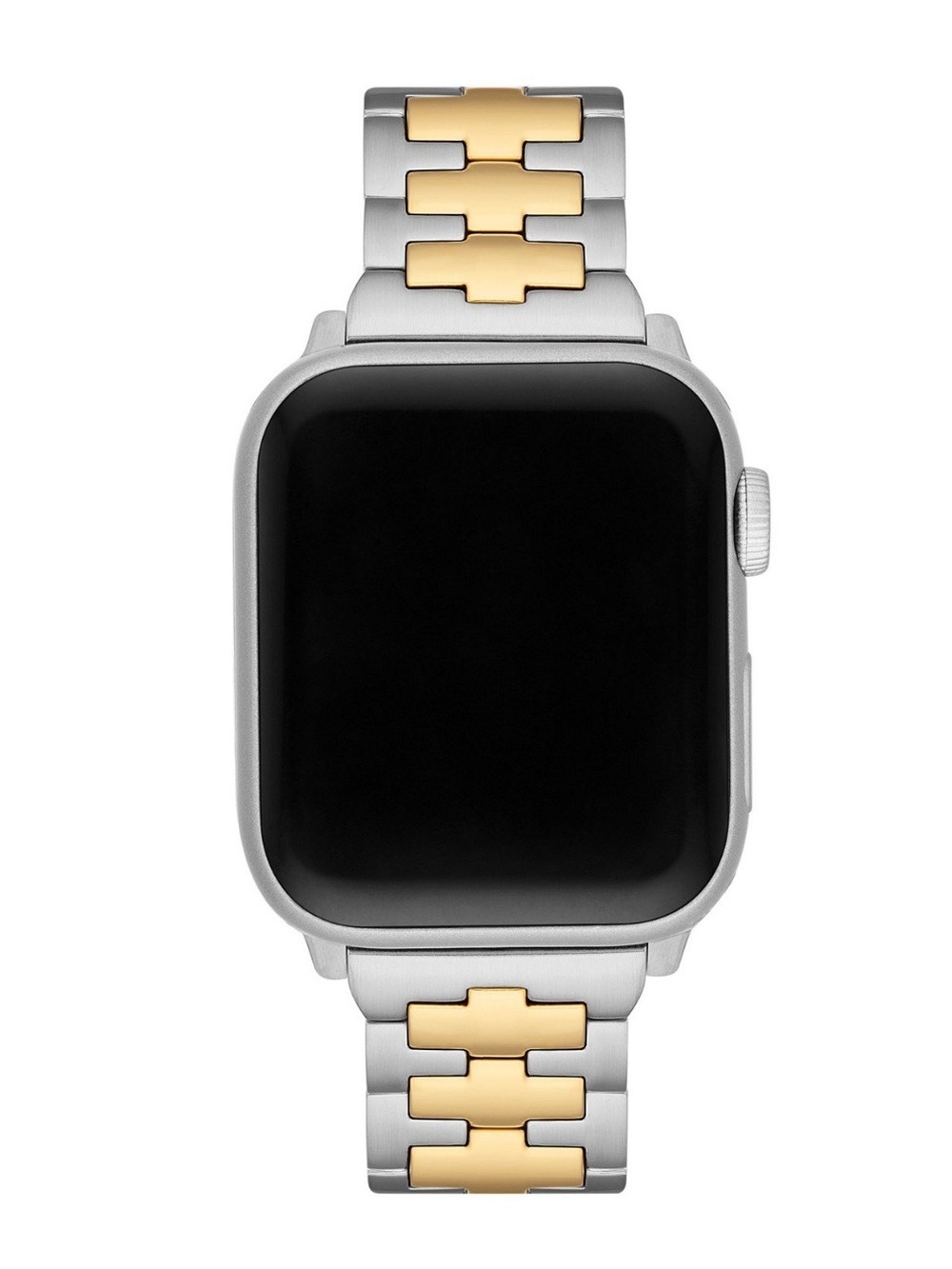 Tory Burch Reva Two-Tone Stainless Steel Bracelet Apple Watch Band 42/44/45mm